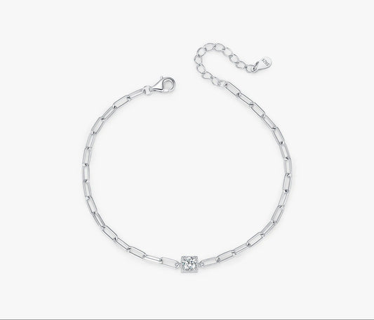 0.3CT Moissanite Bracelet – D Colour VVS1 | 925 Sterling Silver