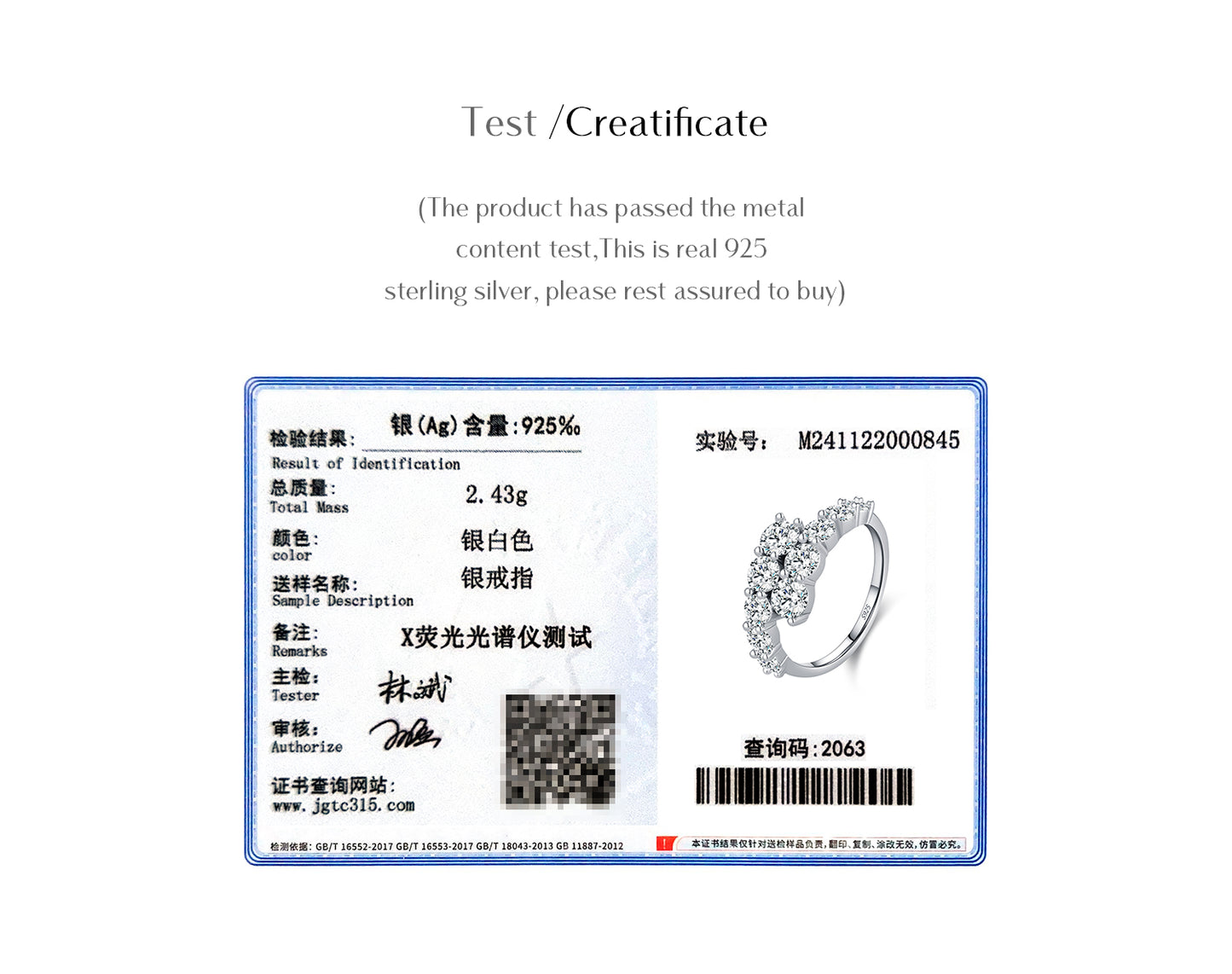 Round CZ Eternity Ring – 925 Sterling Silver Wedding Band