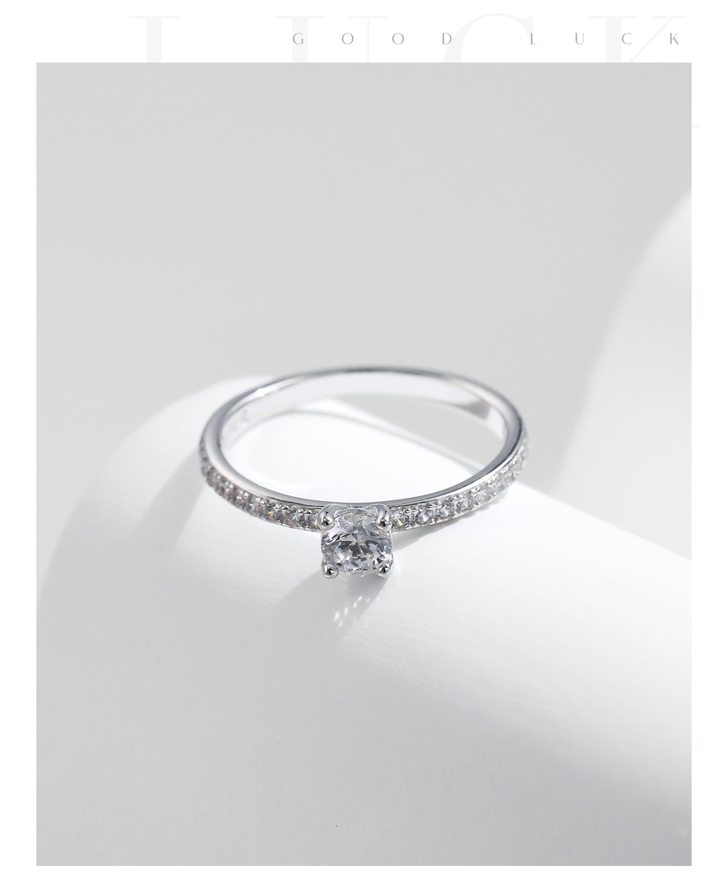Square Moissanite Ring – D Colour VVS1 | 925 Sterling Silver