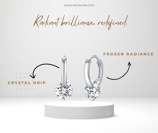 1.0CT Moissanite Hoop Earrings – D Colour VVS1 | 925 Sterling Silver