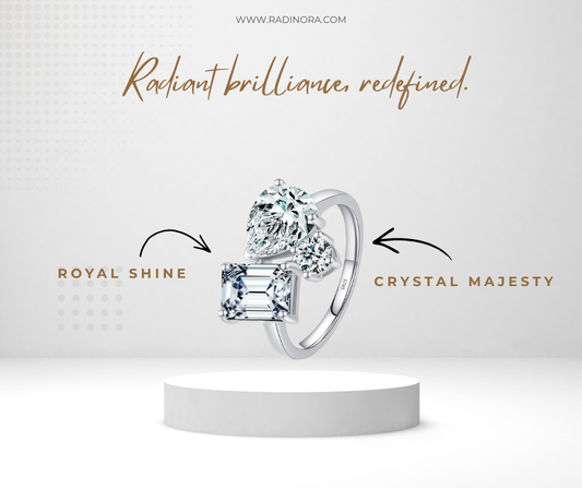 Emerald Cut CZ Ring – 925 Sterling Silver Luxury Wedding Band