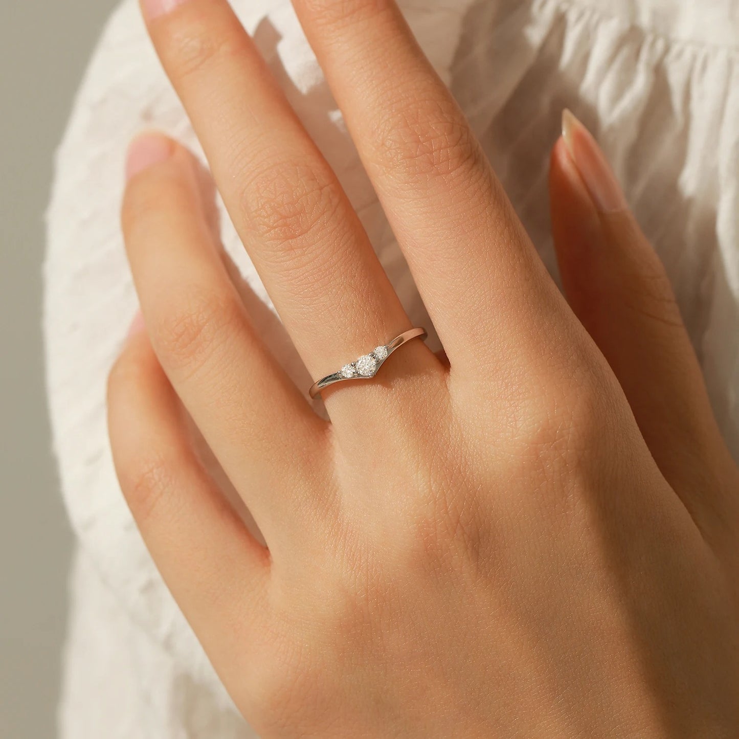 Moissanite Eternity Ring – D Colour VVS1 | 925 Sterling Silver Band