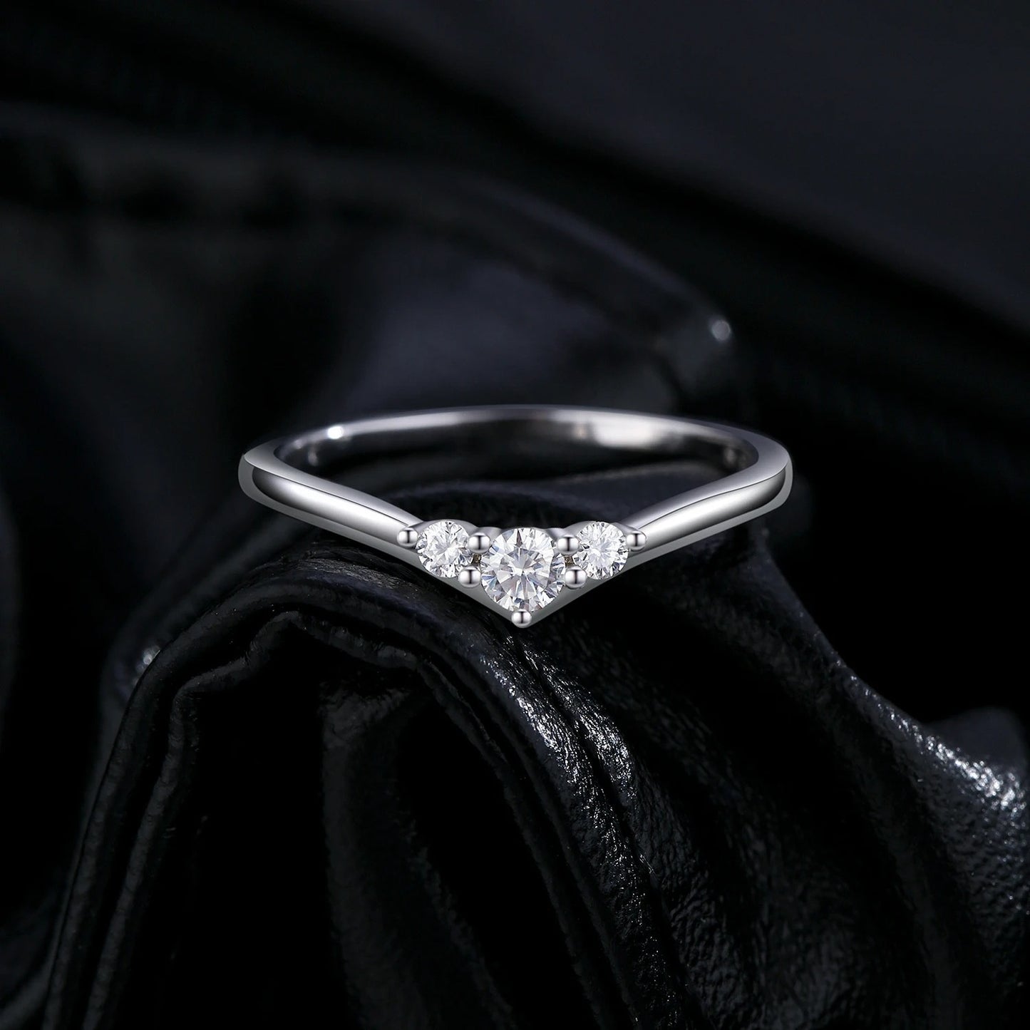 Moissanite Eternity Ring – D Colour VVS1 | 925 Sterling Silver Band