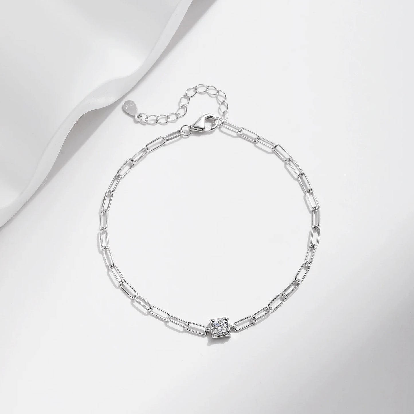 0.3CT Moissanite Bracelet – D Colour VVS1 | 925 Sterling Silver